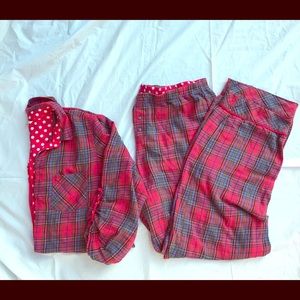 Victoria’s Secret plaid pajamas